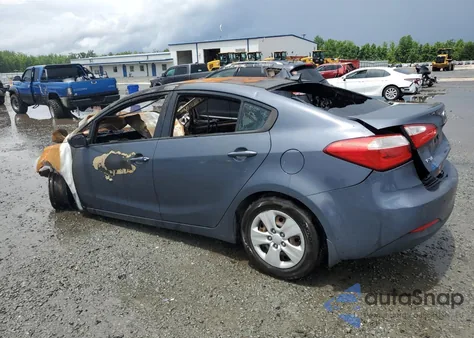 2016 Kia Forte Lx из США, поврежденный, VIN KNAFK4A64G5484439